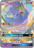 Carte Pokémon Plumeline-GX 95/236 Ultra Rare Éclipse Cosmique