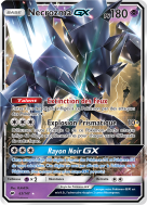 Carte Pokémon Necrozma-GX 63/147 Ultra Rare Ombres Ardentes