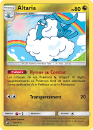 Carte Pokémon Altaria 40/70 Holographique Majesté des Dragons