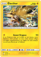 Carte Pokémon Électhor 40/181 Holographique Duo de Choc