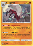 Carte Pokémon Lougaroc 124/236 Holographique Éclipse Cosmique