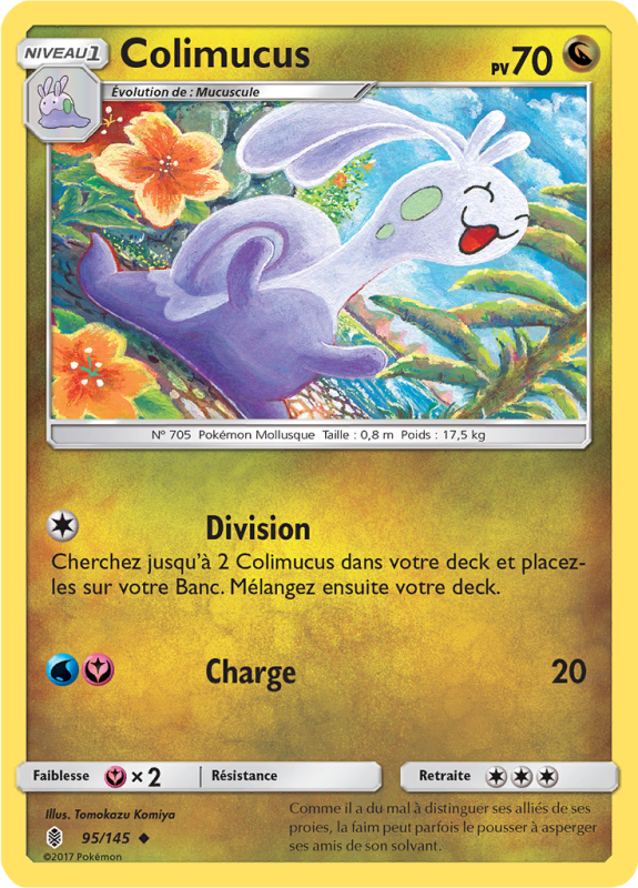 Carte Pokémon Colimucus 95/145 Peu Commune Gardiens Ascendants