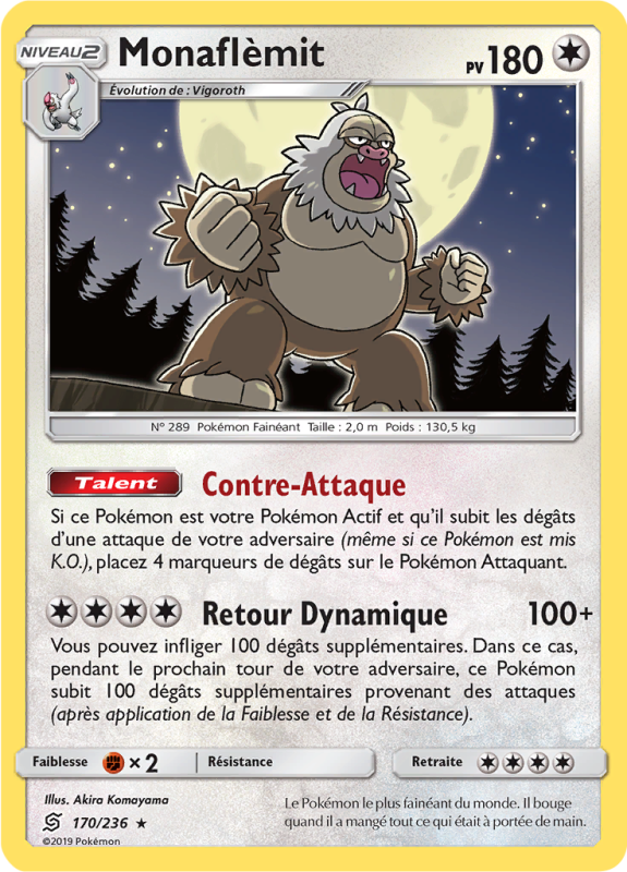 Carte Pokémon Monaflèmit 170/236 Holographique Harmonie des Esprits