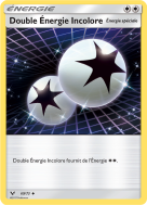 Carte Pokémon Double Énergie Incolore 69/73 Peu commune Légendes Brillantes
