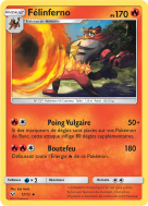 Carte Pokémon Félinferno 17/73 Peu commune Légendes Brillantes