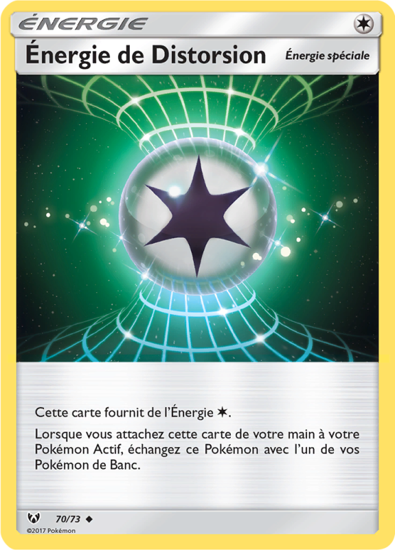 Carte Pokémon Énergie de Distorsion 70/73 Peu commune Légendes Brillantes