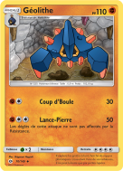 Carte Pokémon Géolithe 70/149 Peu commune Soleil et Lune (JCC)