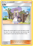 Carte Pokémon Lilie 122/149 Peu commune Soleil et Lune (JCC)