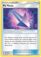 Carte Pokémon Pic Venin 124/149 Peu commune Soleil et Lune (JCC)