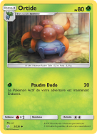 Carte Pokémon Ortide 3/236 Peu commune Éclipse Cosmique