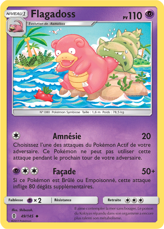 Carte Pokémon Flagadoss 49/145 Peu Commune Gardiens Ascendants