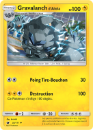Carte Pokémon Gravalanch d'Alola 33/111 Peu commune Invasion Carmin