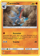 Carte Pokémon Carmache 61/131 Peu commune Lumière Interdite