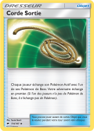 Carte Pokémon Corde Sortie 114/147 Peu commune Ombres Ardentes