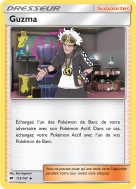 Carte Pokémon Guzma 115/147 Peu commune Ombres Ardentes