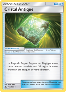 Carte Pokémon Cristal Antique 118/156 Peu commune Ultra-Prisme