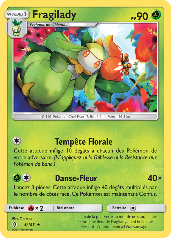 Carte Pokémon Fragilady 5/145 Rare Gardiens Ascendants