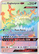 Carte Pokémon Engloutyran-GX 116/111 Rainbow Invasion Carmin
