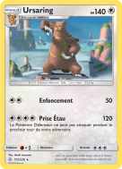 Carte Pokémon Ursaring 172/236 Rare Éclipse Cosmique