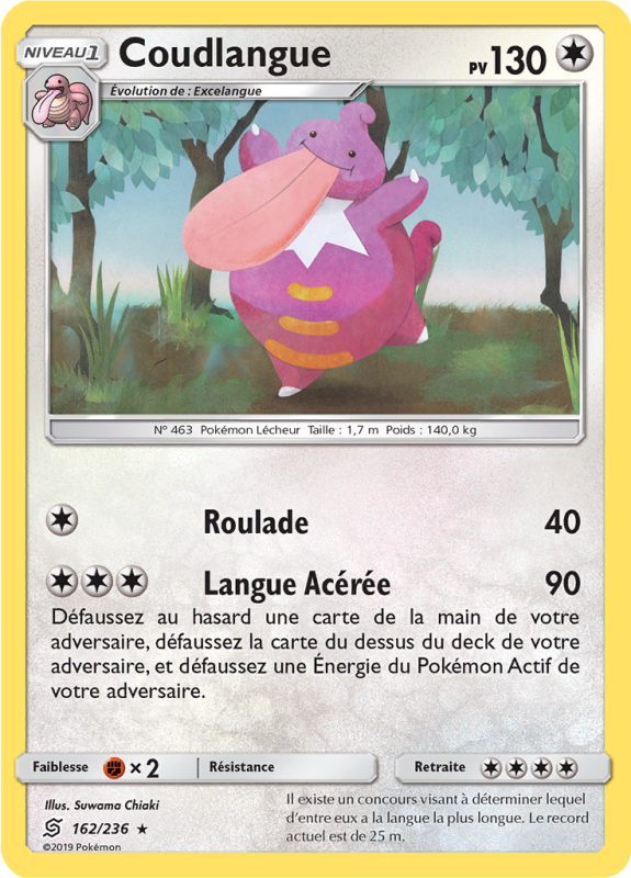 Carte Pokémon Coudlangue 162/236 Rare Harmonie des Esprits