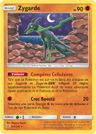 Carte Pokémon Zygarde 124/236 Rare Harmonie des Esprits