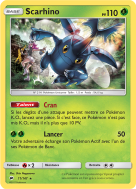 Carte Pokémon Scarhino 11/147 Rare Ombres Ardentes