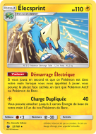 Carte Pokémon Élecsprint 52/168 Rare Tempête Céleste