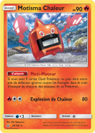 Carte Pokémon Motisma Chaleur 24/156 Rare Ultra-Prisme