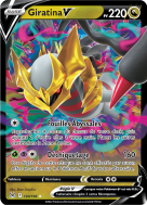 Carte Pokémon Giratina-V 130/196 Ultra Rare Origine Perdue