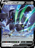 Carte Pokémon Corvaillus-V 109/163 Ultra Rare Styles de Combat