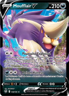 Carte Pokémon Moufflair-V 108/195 Ultra Rare Tempête Argentée