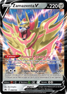 Carte Pokémon Zamazenta-V 098/159 Ultra Rare Zénith Suprême