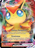 Carte Pokémon Victini-VMAX 022/163 Ultra Rare Styles de Combat
