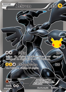 Carte Pokémon Zekrom 114/114 Ultra Rare Célébrations (JCC)