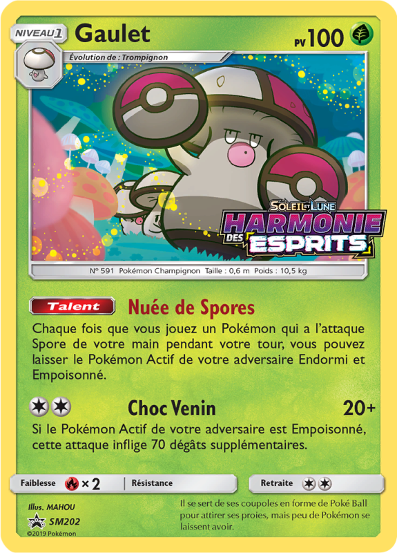 Carte Pokémon Gaulet SM202 Promo SM