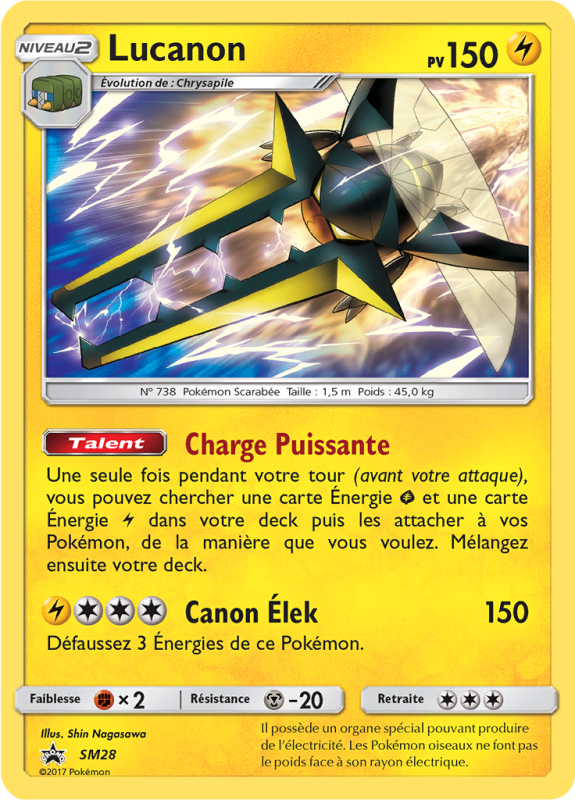 Carte Pokémon Lucanon SM28 Promo SM