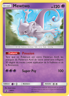 Carte Pokémon Mewtwo SM77 Promo SM