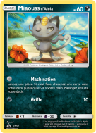 Carte Pokémon Miaouss d'Alola SM51 Promo SM