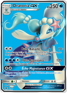 Carte Pokémon Oratoria-GX SM39 Promo SM