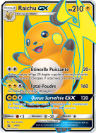 Carte Pokémon Raichu-GX SM90 Promo SM
