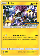 Carte Pokémon Raikou SM150 Promo SM