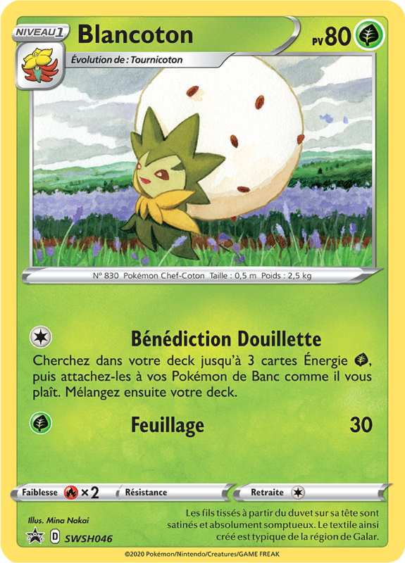 Carte Pokémon Blancoton SWSH046 Promo SWSH
