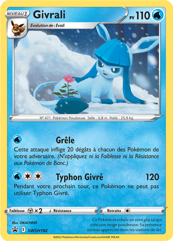 Carte Pokémon Givrali SWSH192 Promo SWSH