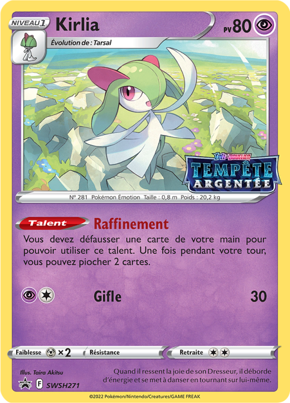 Carte Pokémon Kirlia SWSH271 Promo SWSH