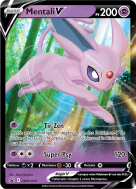 Carte Pokémon Mentali-V SWSH201 Promo SWSH