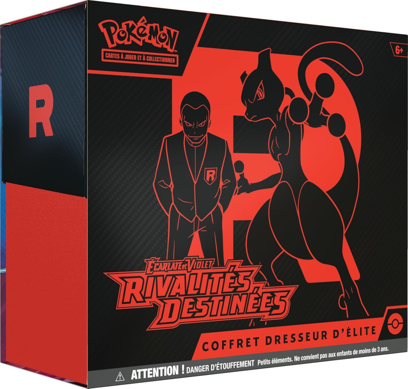 Pokémon – ETB – Rivalités Destinées – EV10 – Coffret Dresseur d’Elite en français
