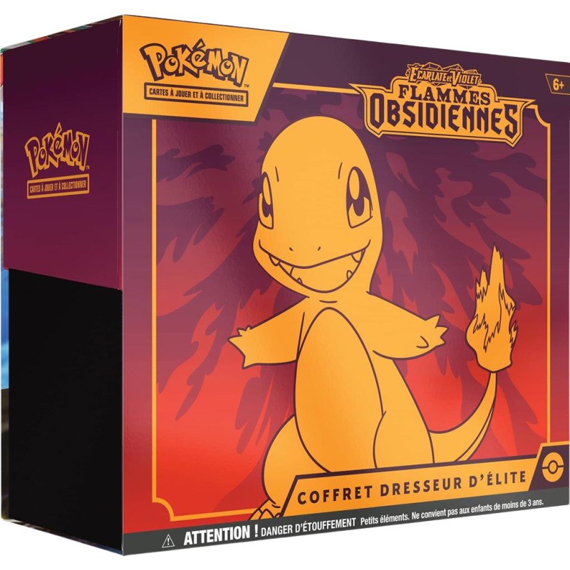 Pokémon – ETB – Flammes Obsidiennes – EV03– Coffret Dresseur d’Elite en français