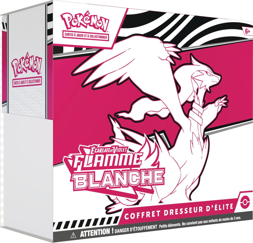 Pokémon – ETB – Flamme Blanche – EV10.5R– Coffret Dresseur d’Elite en français