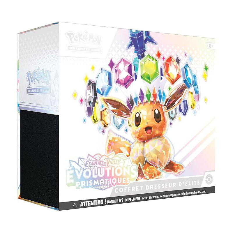 Pokémon – ETB – Évolutions Prismatiques – EV8.5– Coffret Dresseur d’Elite en français