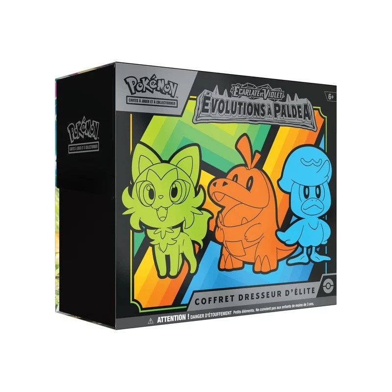 Pokémon – ETB – Évolutions à Paldea – EV02 – Coffret Dresseur d’Elite en français